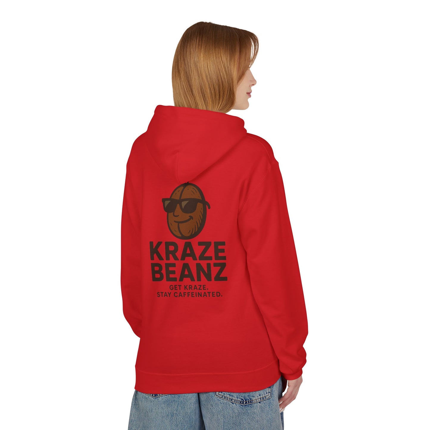 Hoodie — Kraze Beanz Coffee Logo Pullover (Get Kraze, Stay Caffeinated)