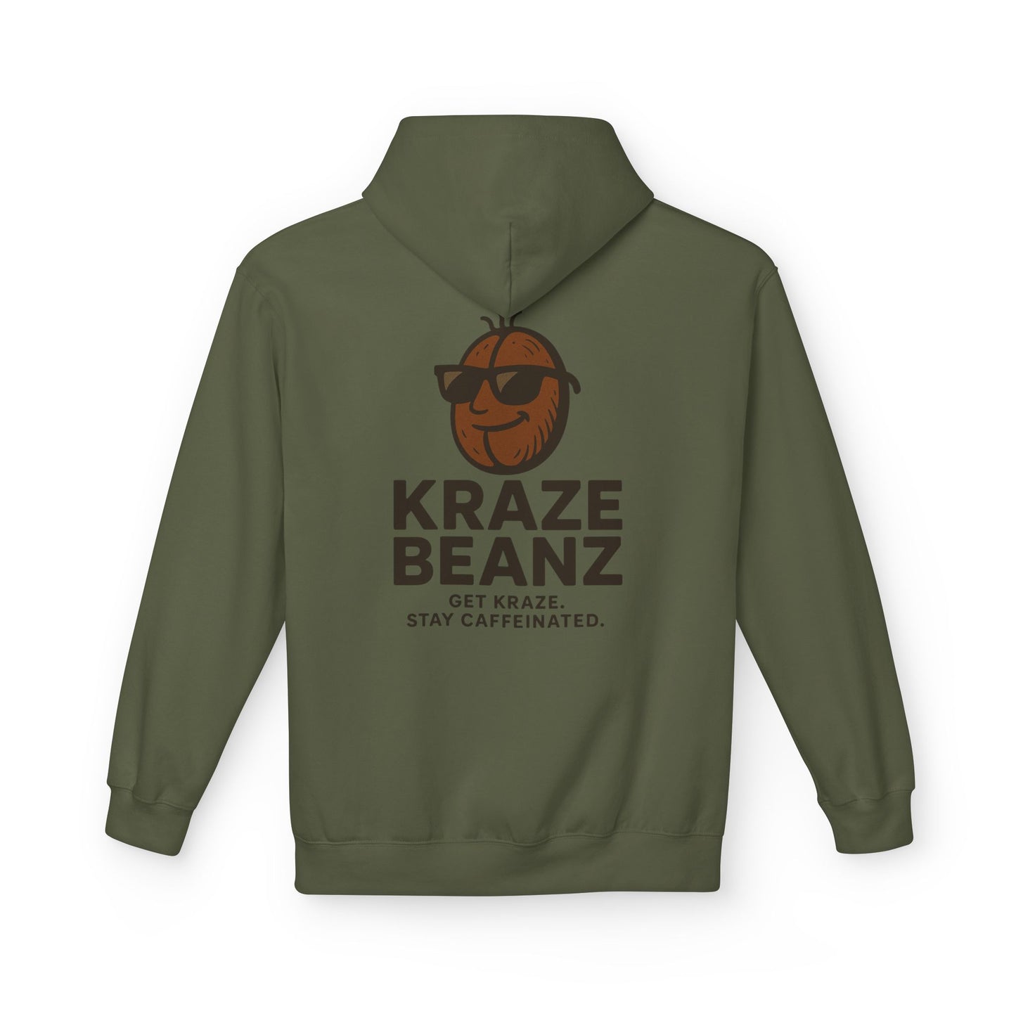 Hoodie — Kraze Beanz Coffee Logo Pullover (Get Kraze, Stay Caffeinated)