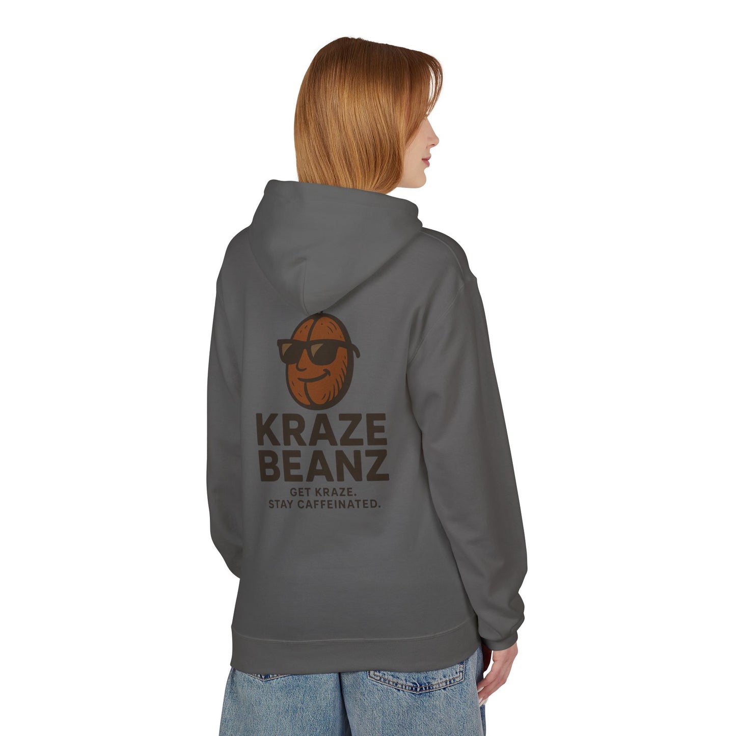 Hoodie — Kraze Beanz Coffee Logo Pullover (Get Kraze, Stay Caffeinated)