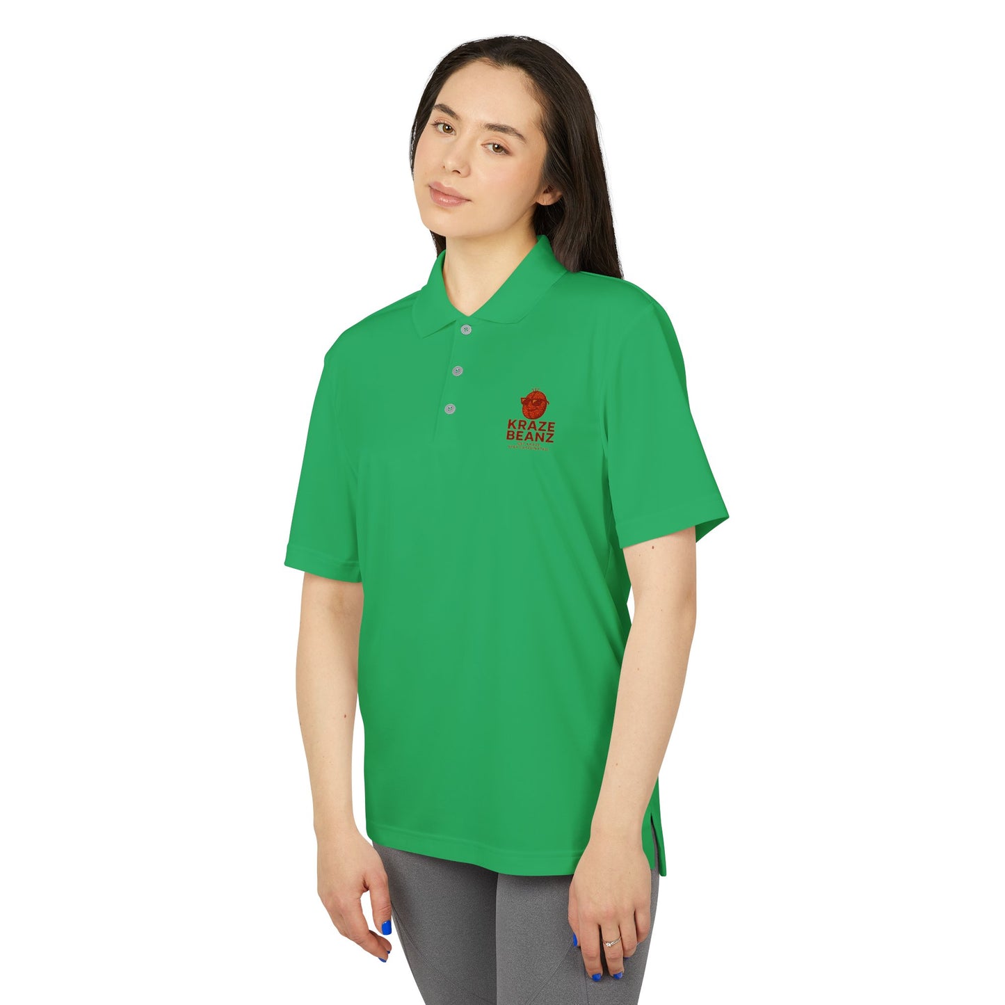 Kraze Beanz Logo Performance Polo