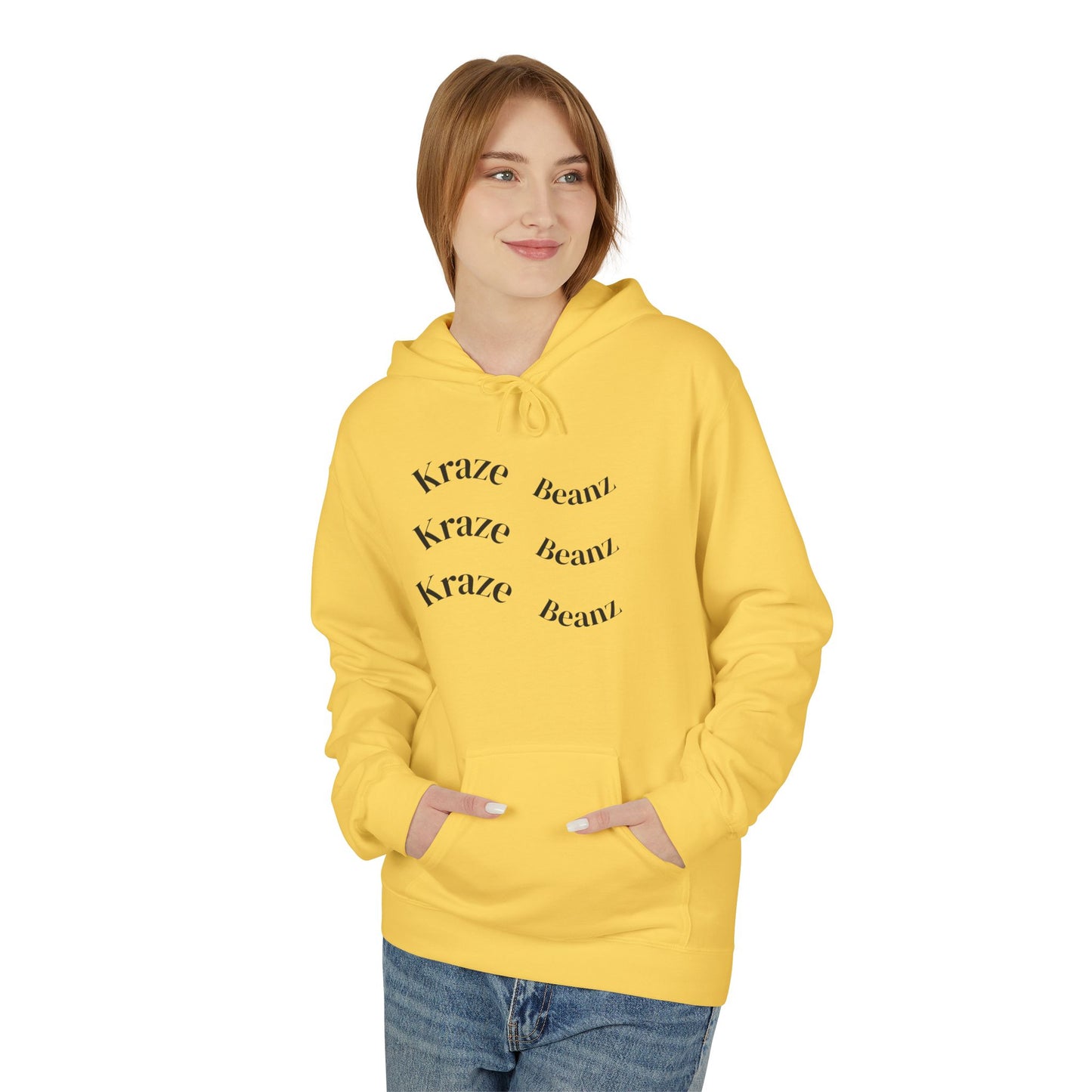 Hoodie — Kraze Beanz Coffee Logo Pullover (Get Kraze, Stay Caffeinated)