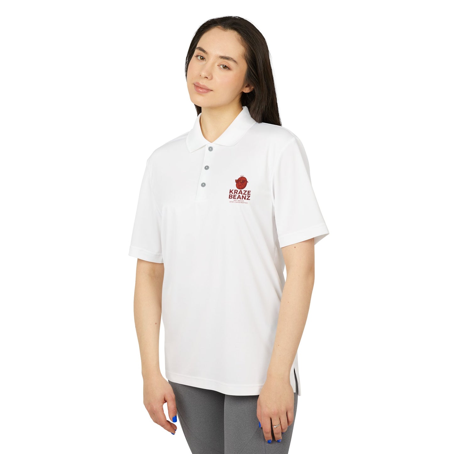 Kraze Beanz Logo Performance Polo