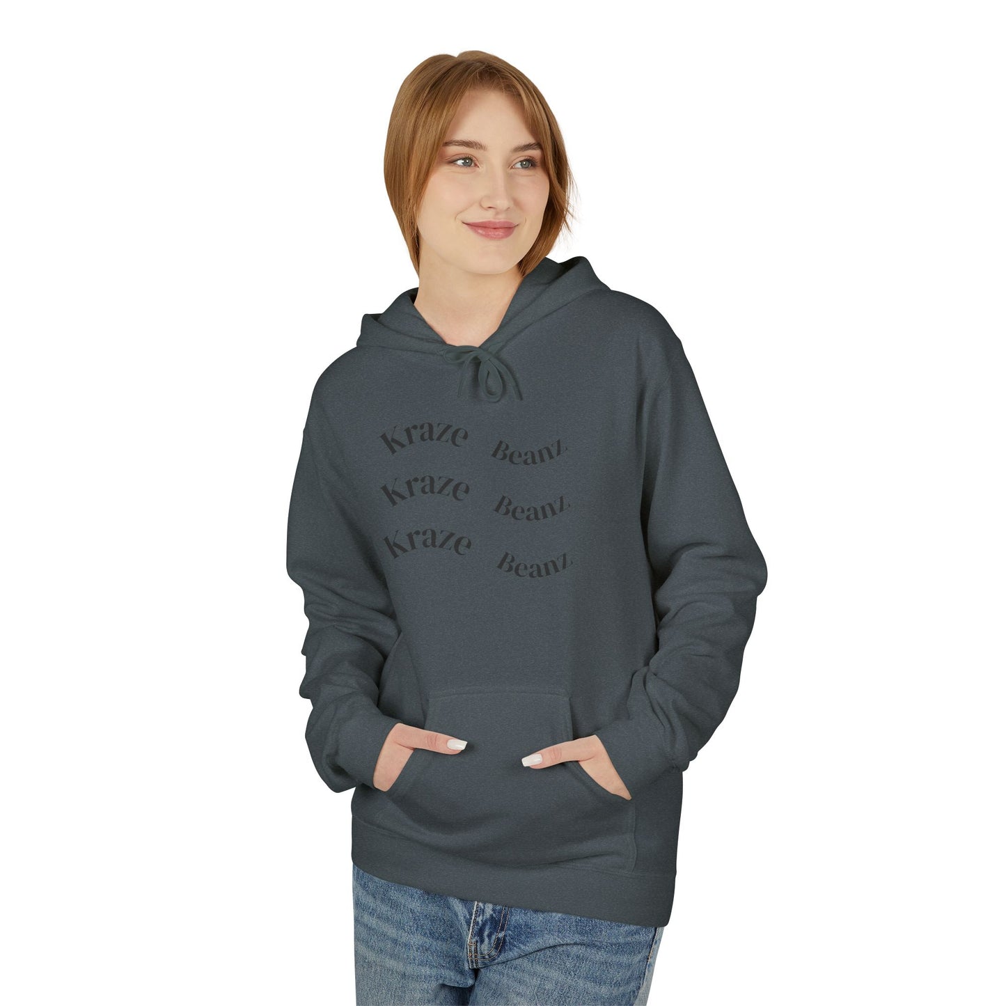 Hoodie — Kraze Beanz Coffee Logo Pullover (Get Kraze, Stay Caffeinated)