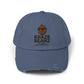 Kraze Beanz Distressed Cap — Vintage Coffee Logo Hat ("Kraze Beanz: Get Kraze. Stay Caffeinated.")