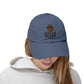 Kraze Beanz Distressed Cap — Vintage Coffee Logo Hat ("Kraze Beanz: Get Kraze. Stay Caffeinated.")
