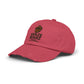 Kraze Beanz Distressed Cap — Vintage Coffee Logo Hat ("Kraze Beanz: Get Kraze. Stay Caffeinated.")