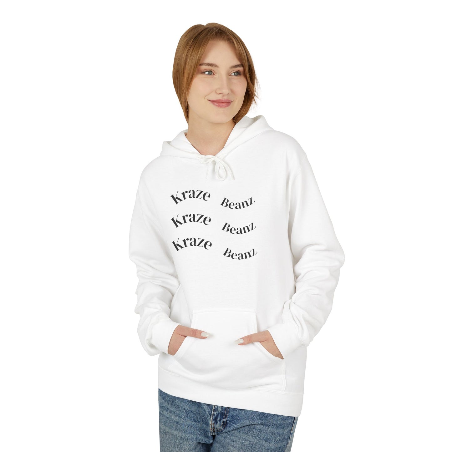 Hoodie — Kraze Beanz Coffee Logo Pullover (Get Kraze, Stay Caffeinated)