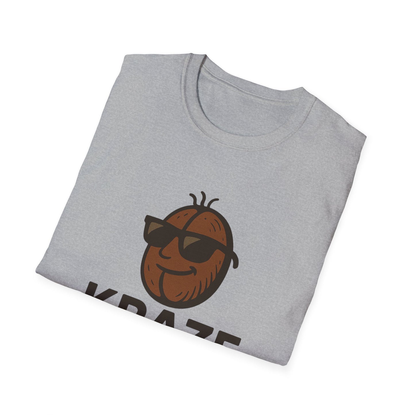 Kraze Beanz Coffee Tee — Get Kraze. Stay Caffeinated. Casual Graphic T-Shirt