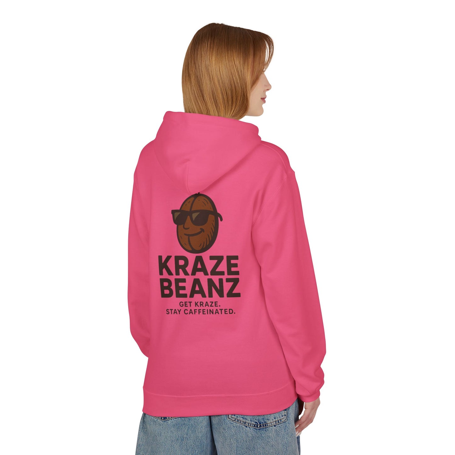 Hoodie — Kraze Beanz Coffee Logo Pullover (Get Kraze, Stay Caffeinated)