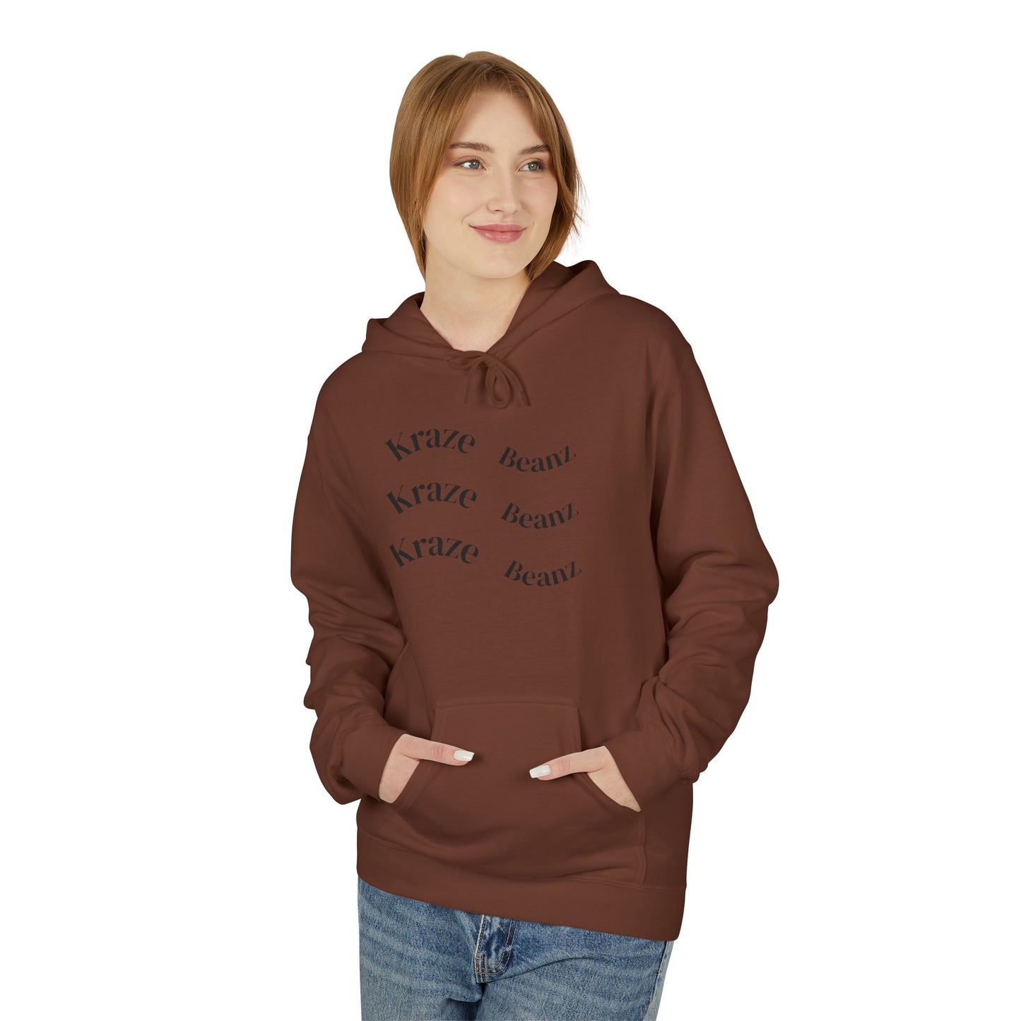 Hoodie — Kraze Beanz Coffee Logo Pullover (Get Kraze, Stay Caffeinated)