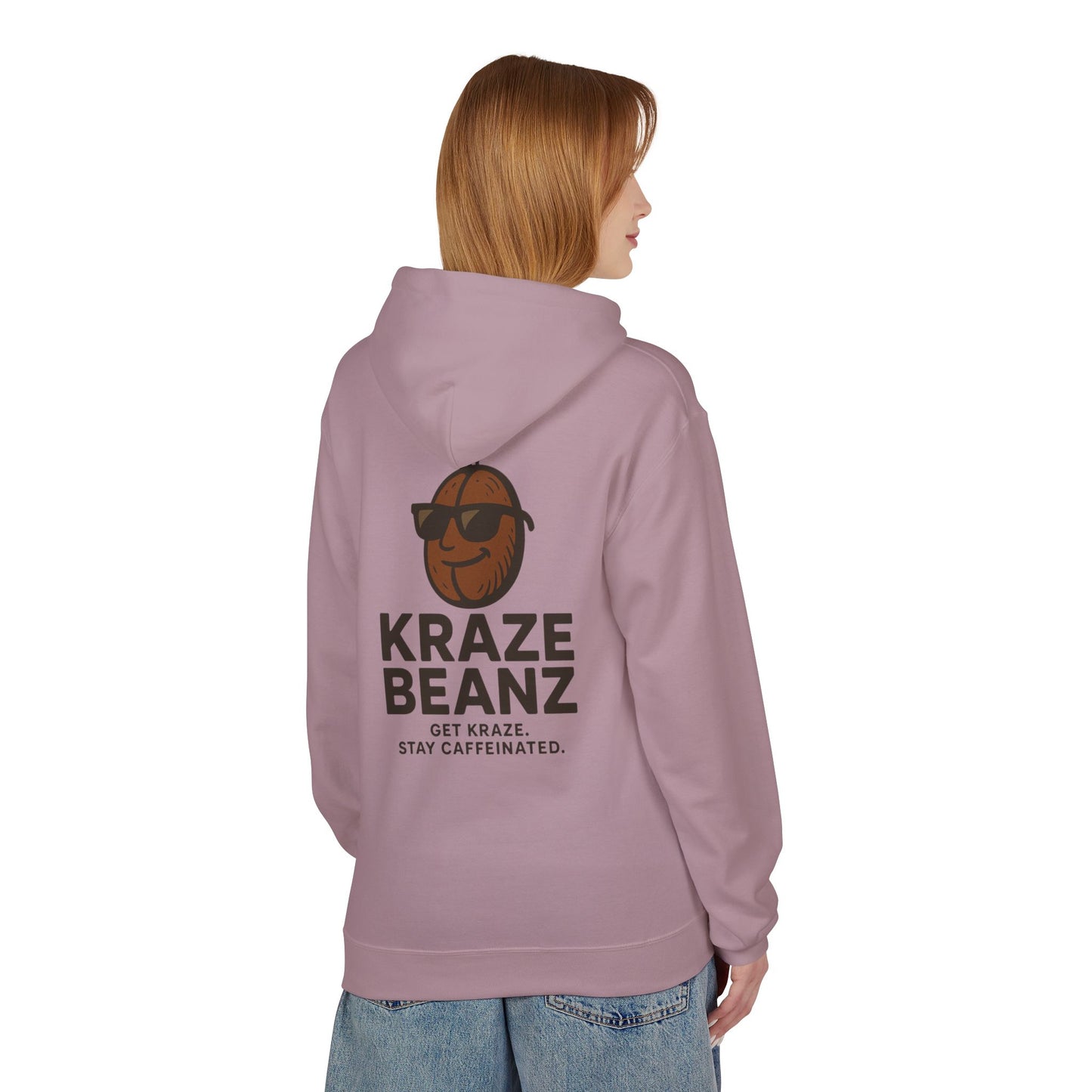 Hoodie — Kraze Beanz Coffee Logo Pullover (Get Kraze, Stay Caffeinated)