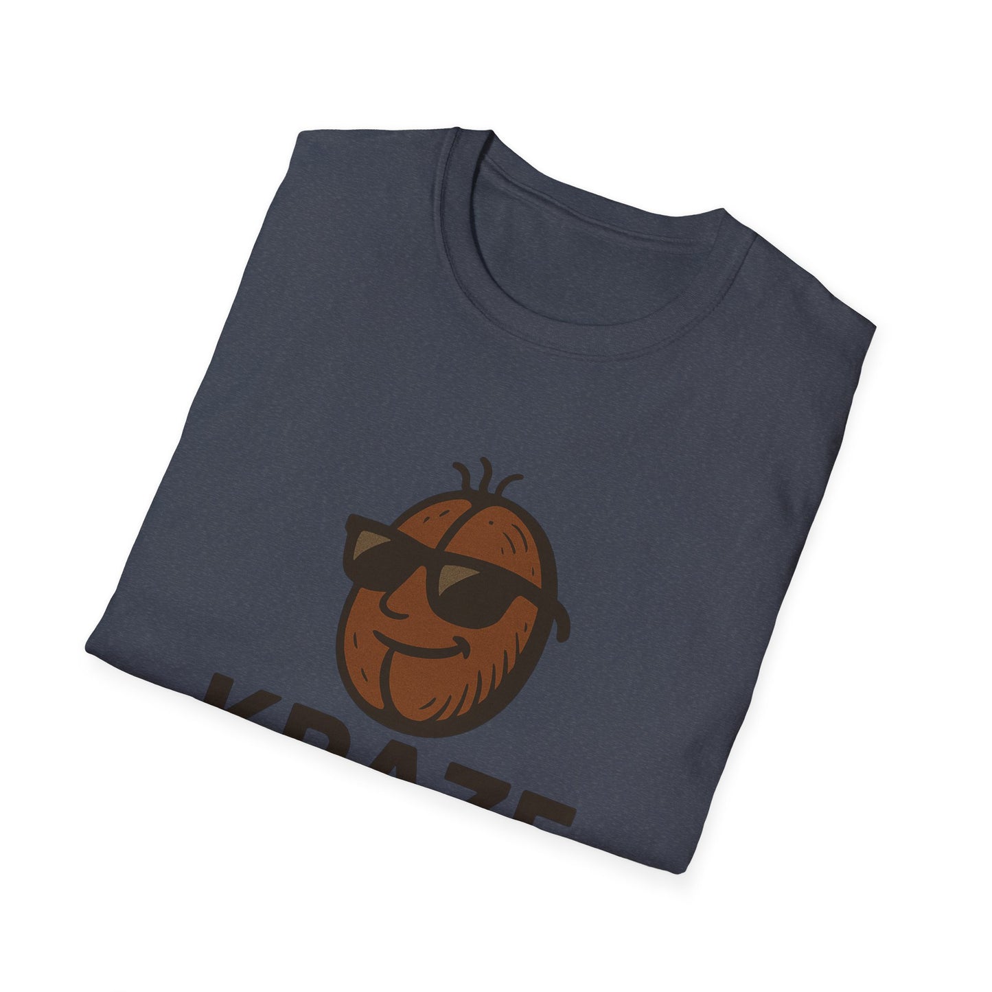 Kraze Beanz Coffee Tee — Get Kraze. Stay Caffeinated. Casual Graphic T-Shirt