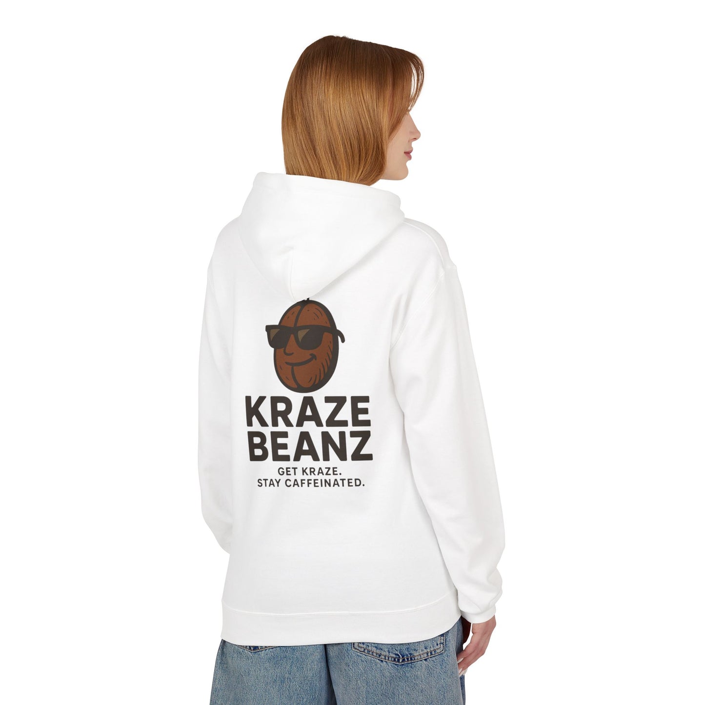 Hoodie — Kraze Beanz Coffee Logo Pullover (Get Kraze, Stay Caffeinated)
