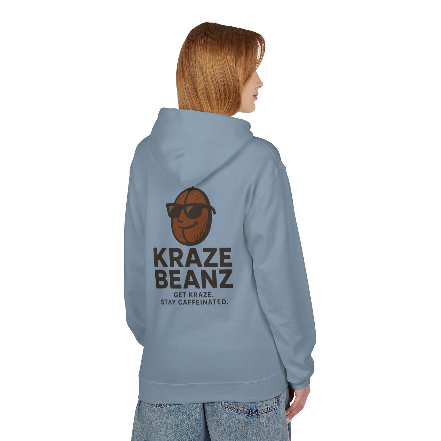 Hoodie — Kraze Beanz Coffee Logo Pullover (Get Kraze, Stay Caffeinated)