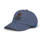 Kraze Beanz Distressed Cap — Vintage Coffee Logo Hat ("Kraze Beanz: Get Kraze. Stay Caffeinated.")