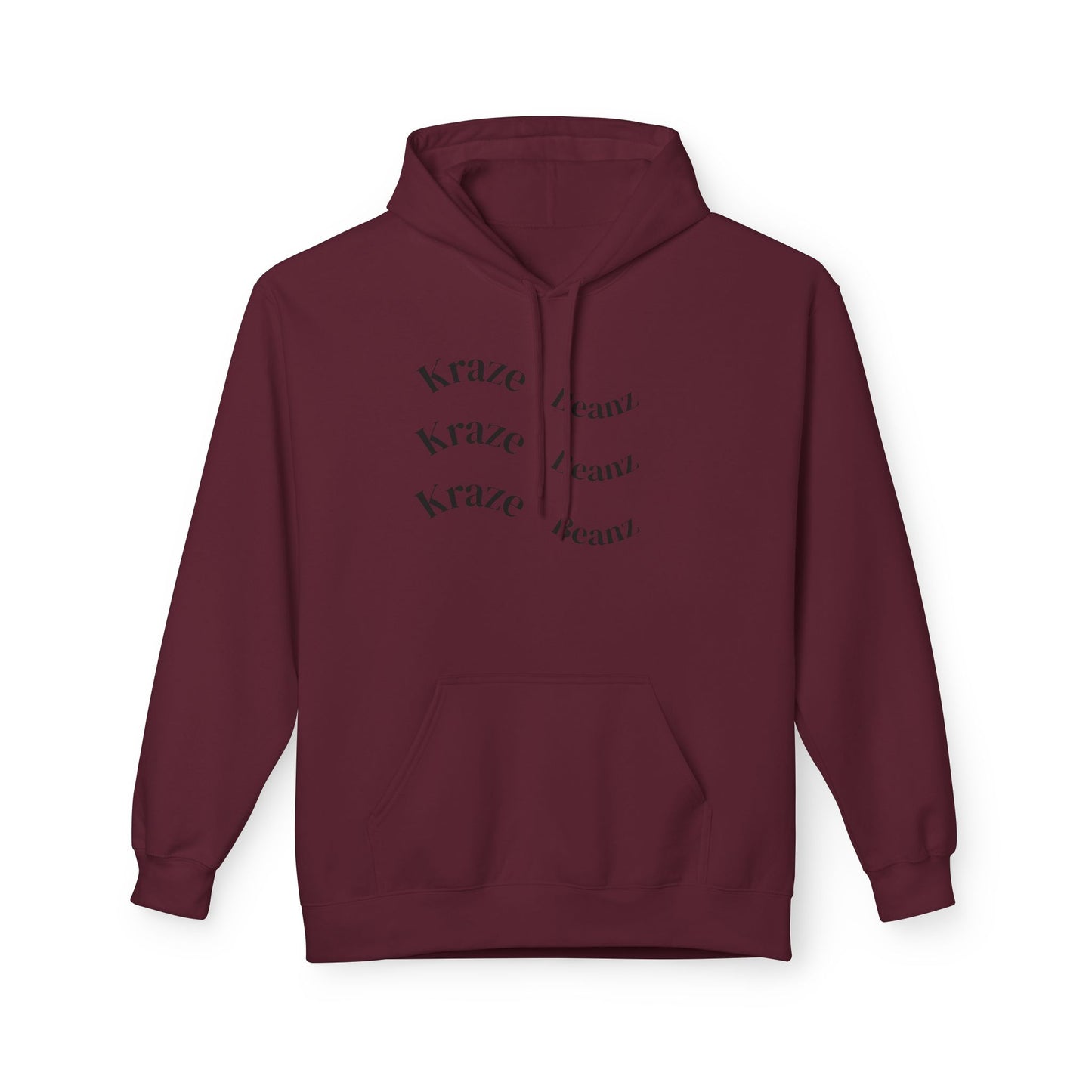 Hoodie — Kraze Beanz Coffee Logo Pullover (Get Kraze, Stay Caffeinated)
