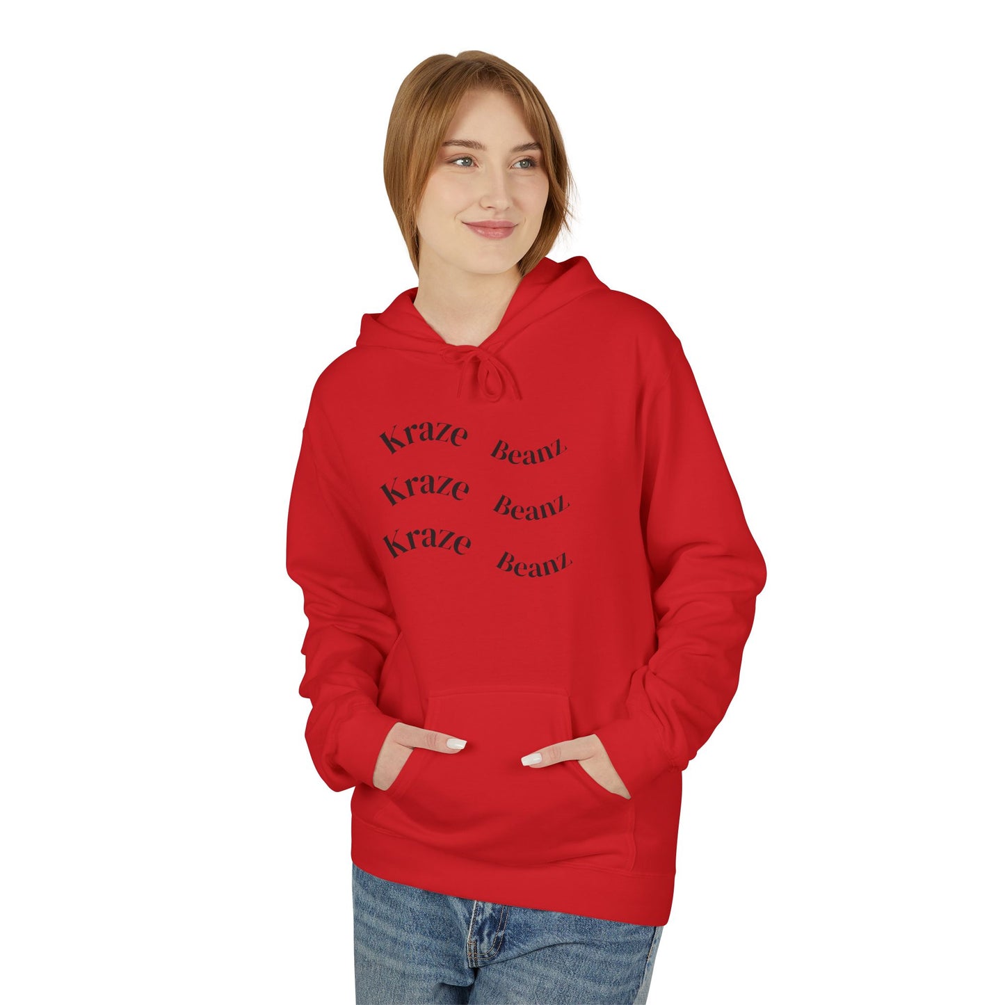 Hoodie — Kraze Beanz Coffee Logo Pullover (Get Kraze, Stay Caffeinated)