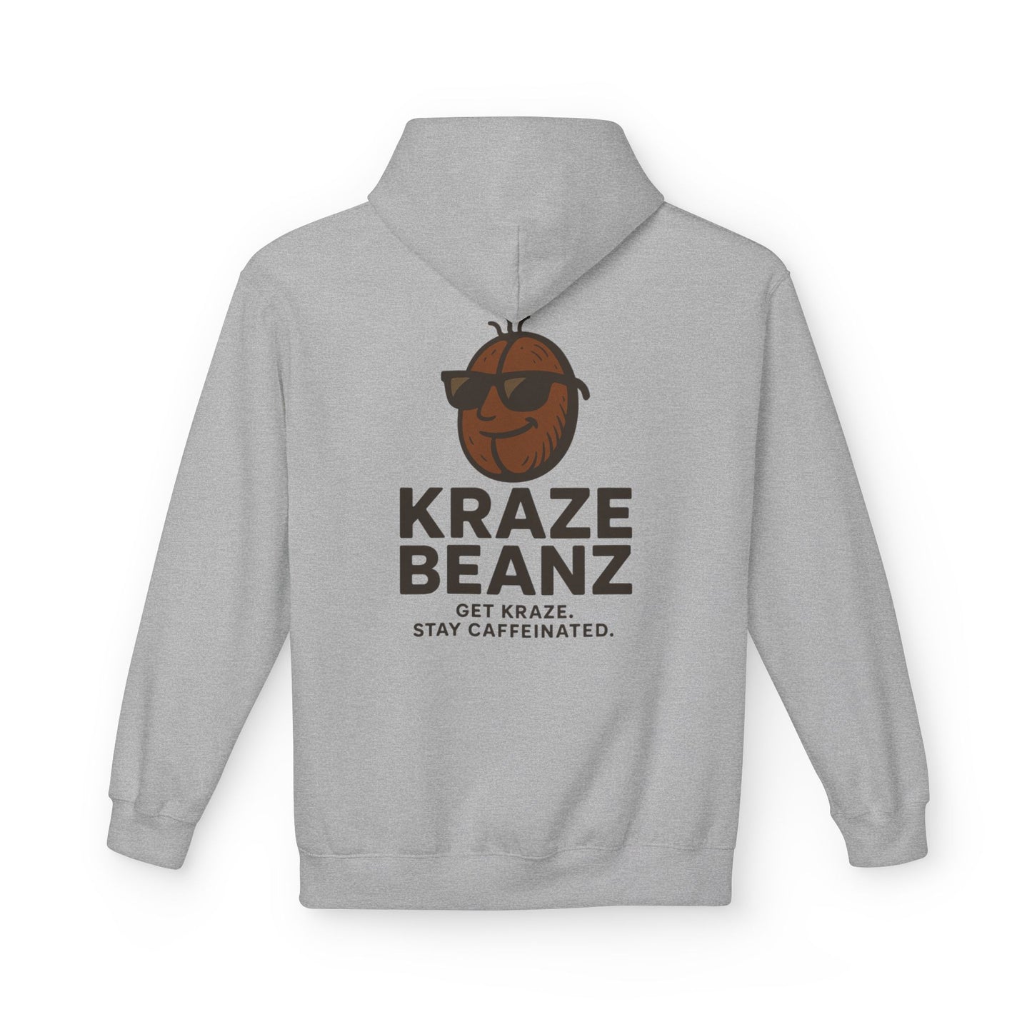 Hoodie — Kraze Beanz Coffee Logo Pullover (Get Kraze, Stay Caffeinated)