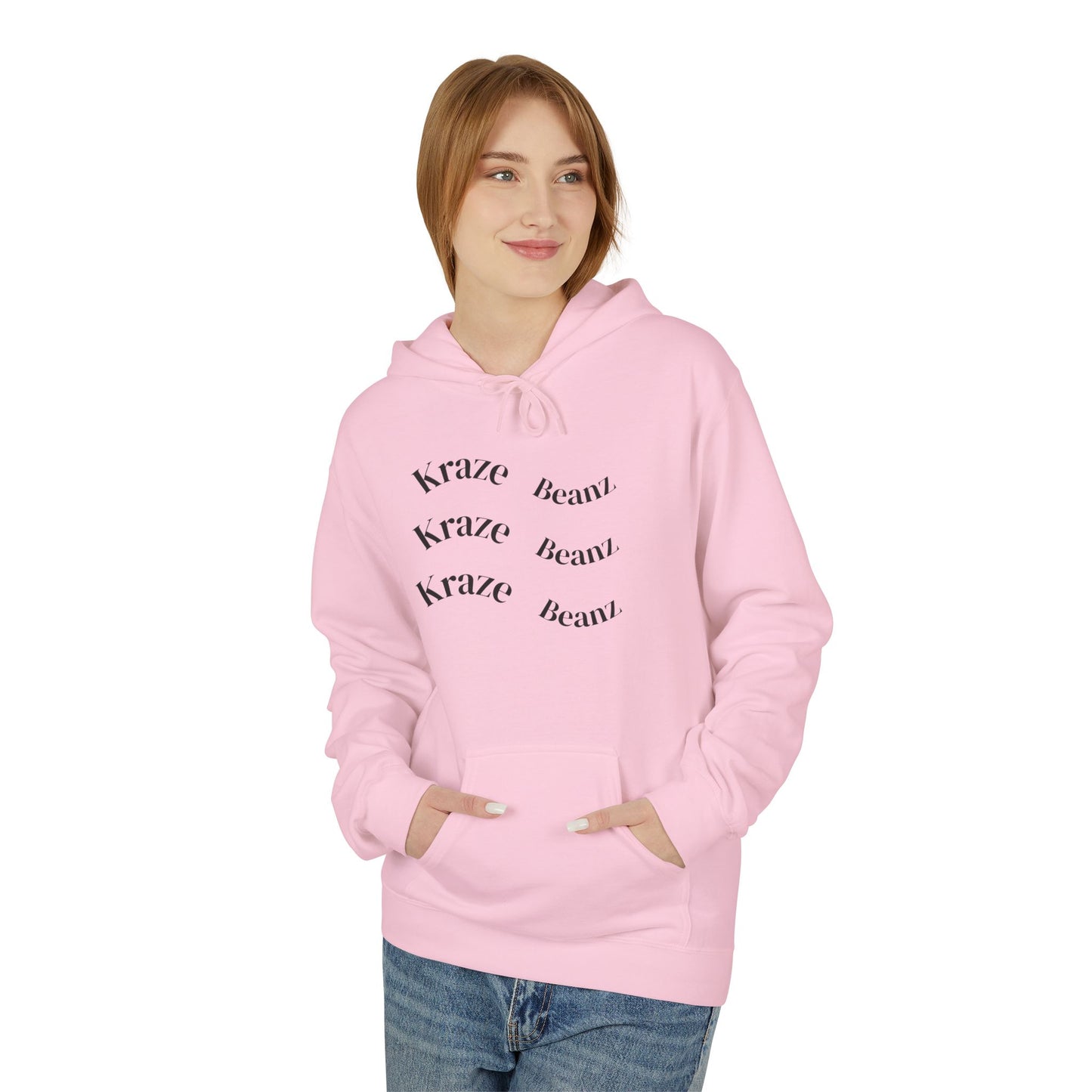 Hoodie — Kraze Beanz Coffee Logo Pullover (Get Kraze, Stay Caffeinated)