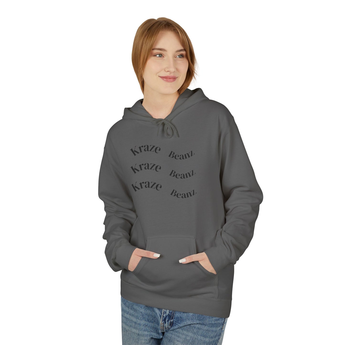 Hoodie — Kraze Beanz Coffee Logo Pullover (Get Kraze, Stay Caffeinated)