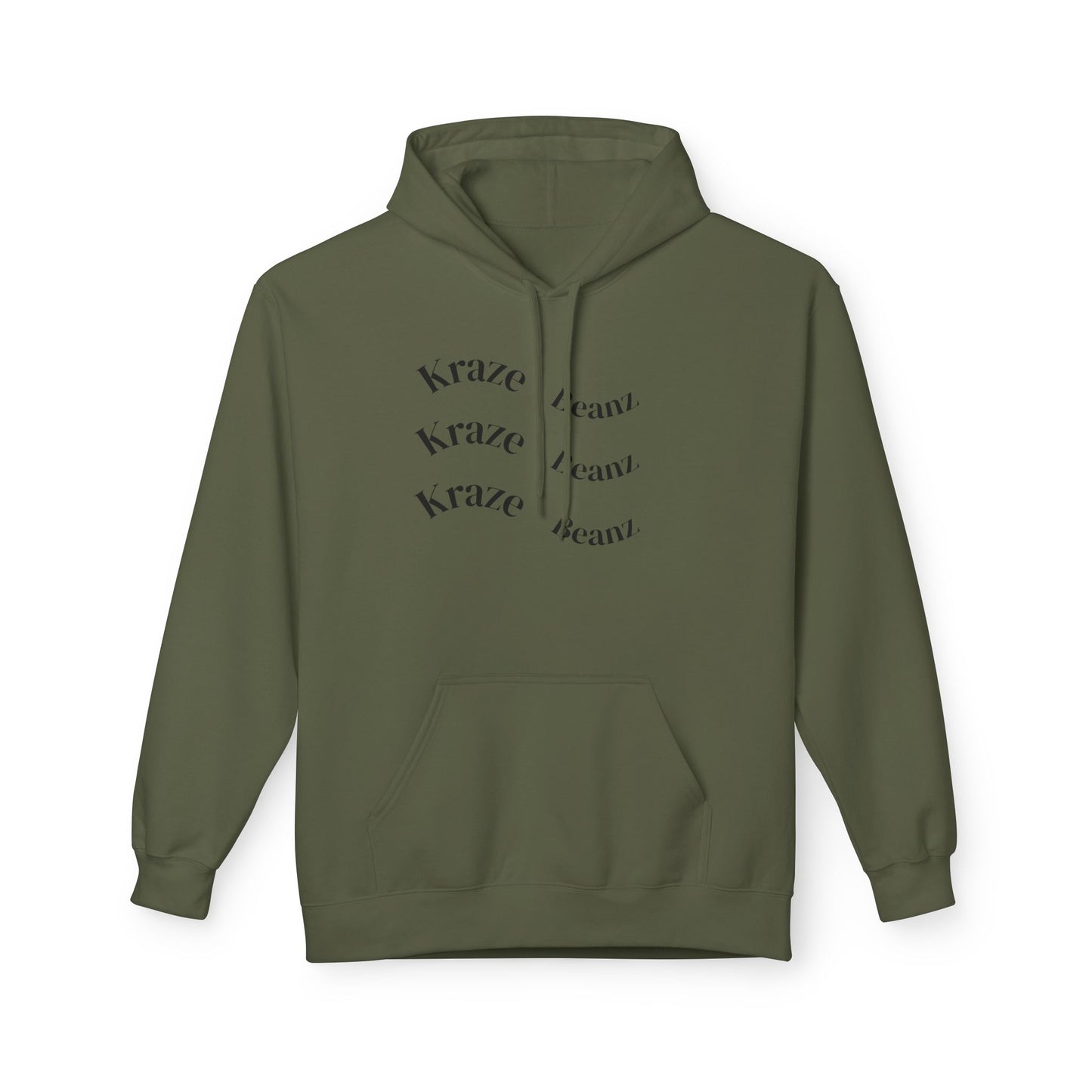 Hoodie — Kraze Beanz Coffee Logo Pullover (Get Kraze, Stay Caffeinated)