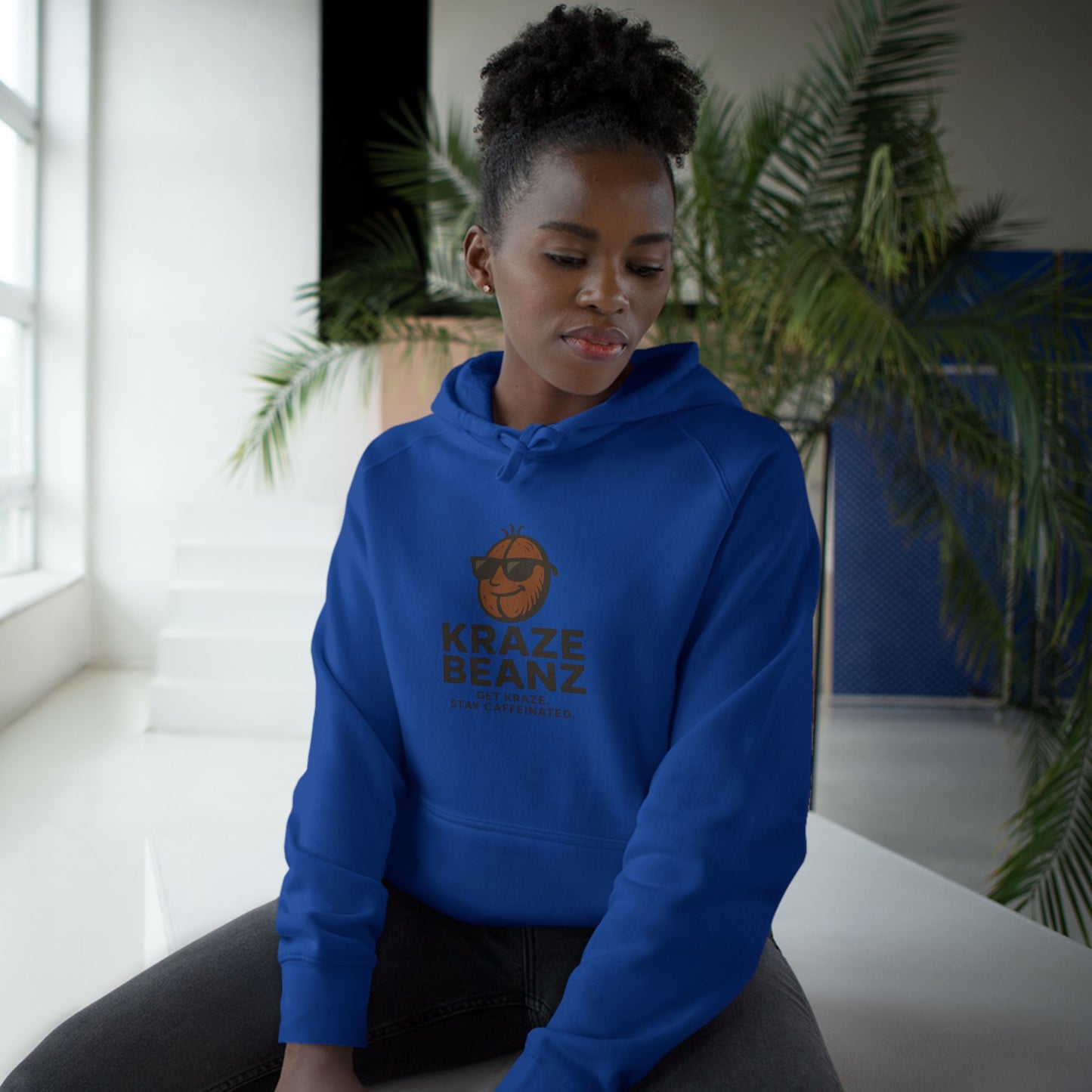 Kraze Beanz Coffee Logo Hoodie — Cozy Café-Inspired Pullover