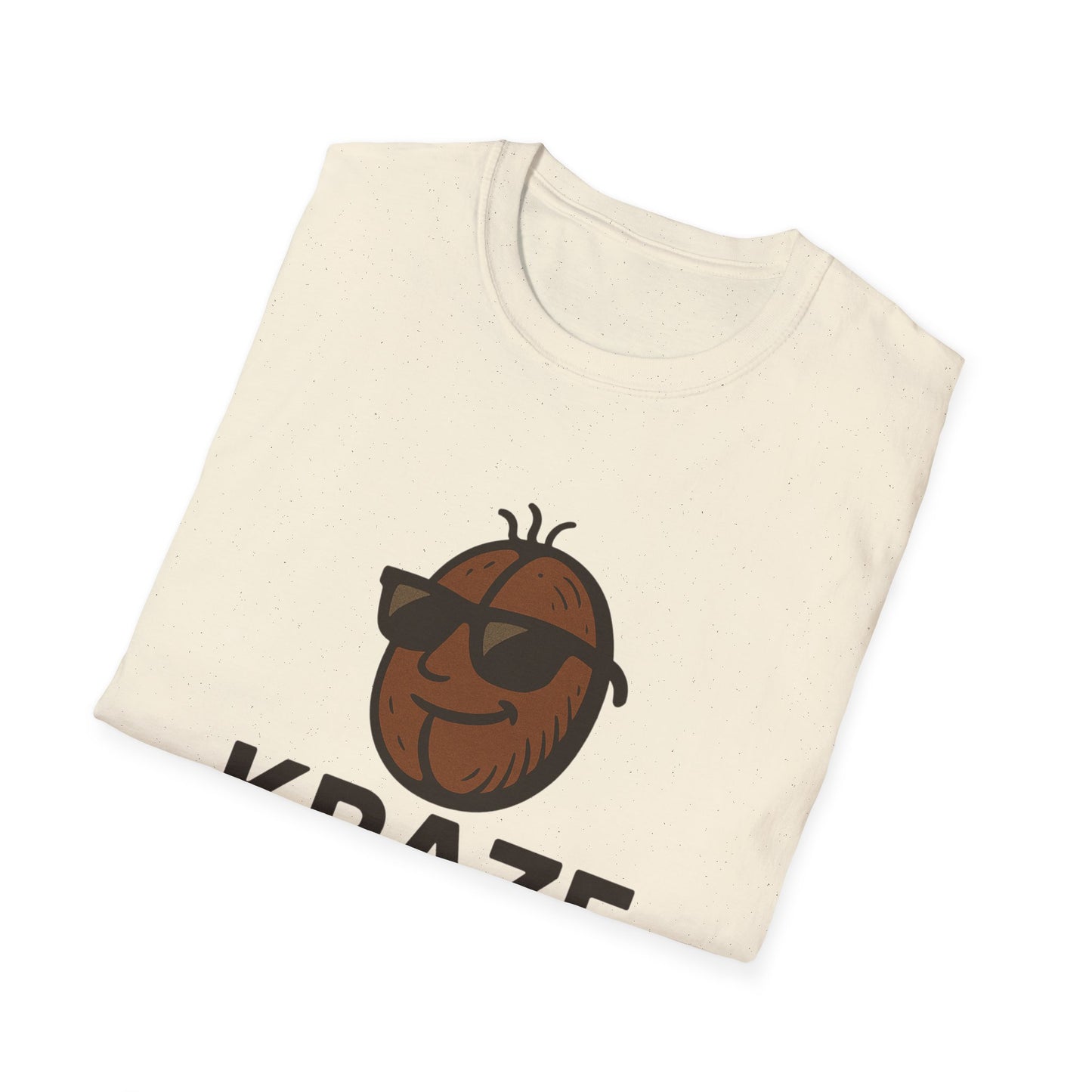 Kraze Beanz Coffee Tee — Get Kraze. Stay Caffeinated. Casual Graphic T-Shirt