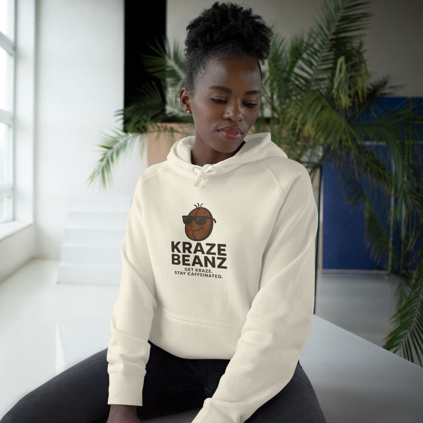 Kraze Beanz Coffee Logo Hoodie — Cozy Café-Inspired Pullover