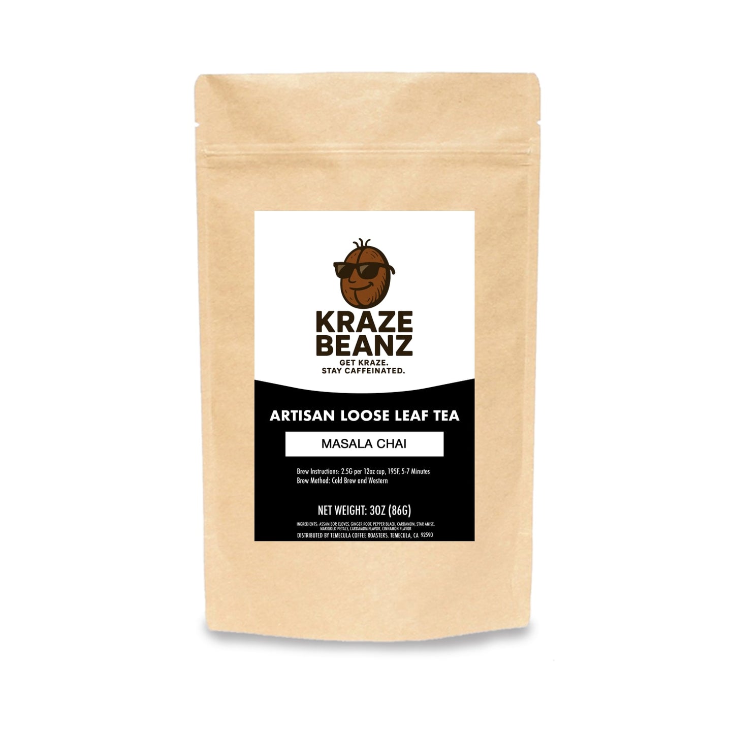 Masala Chai - Kraze Beanz